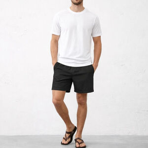 Chubbies Lined Athletic Shorts Men's size M Black
